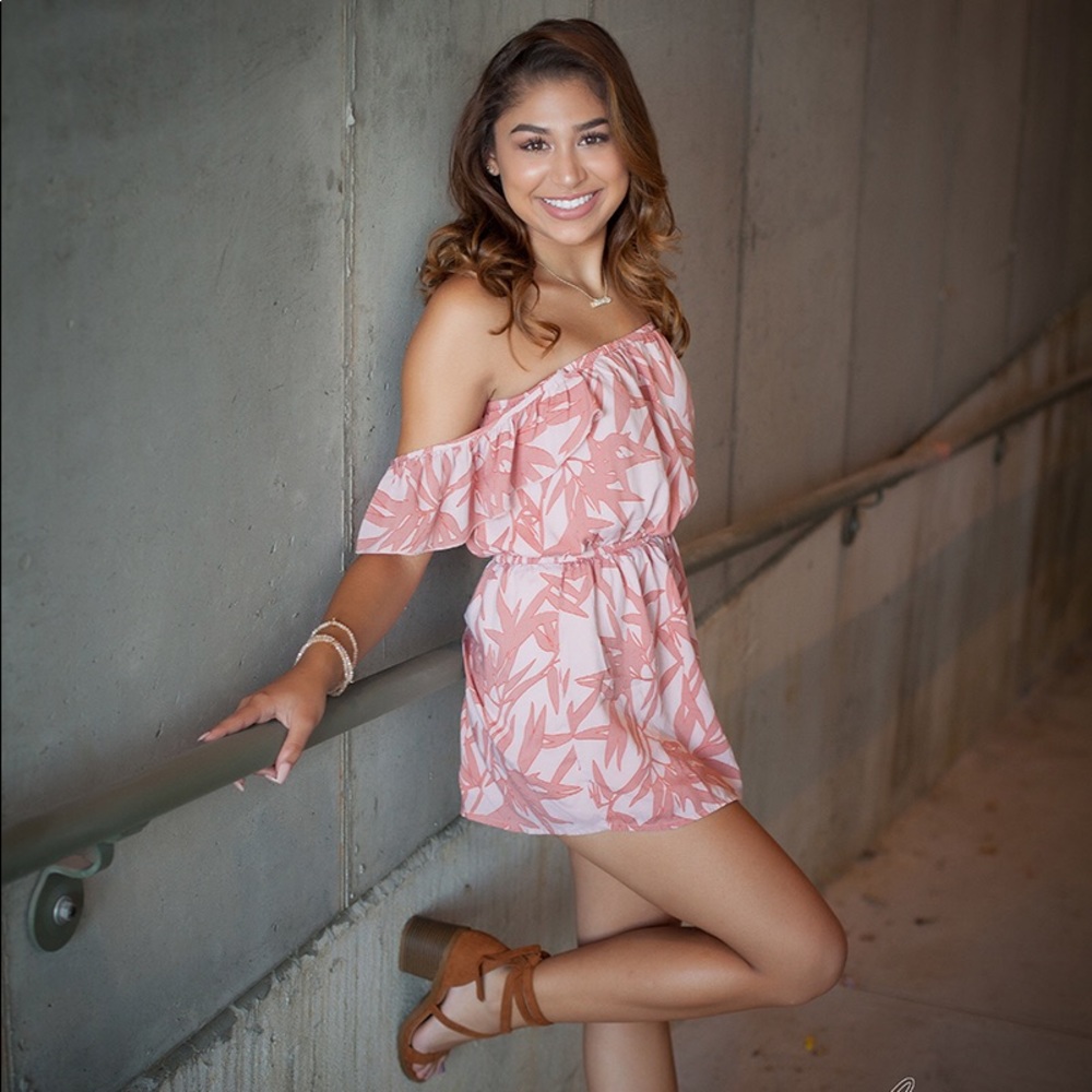 pink romper